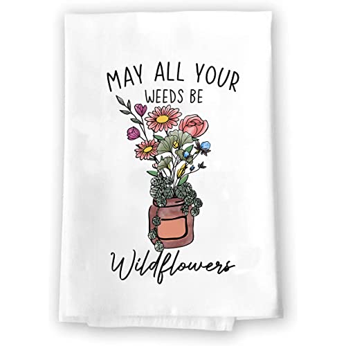 Cactus Succelent Plant Themed Decorative Kitchen and Bath Hand Towel Retro Style | Inspirational Gardener | Spring Summer Garden Themed | Home Decor Decorations | House Gift Present