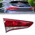 GttuiT Auto Rücklicht Komplettsets für Hyundai Tucson 2015-2018 Heckleuchte Schlussleuchte Rücklichtern Montage Heckklappe Rückleuchtenglas Lichtscheibe Glas, Right Back Inside