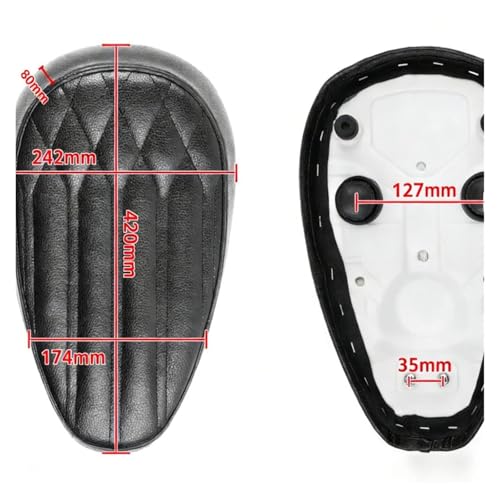 Coussin confort scooter Super Cub C50 C70 C90 pour double assise - 3