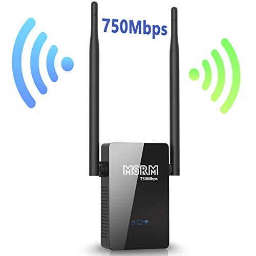 USMSRM US750 Wireless-N 750Mbps Extender WiFi Repeater Signal Booster 802.11n/b/g Network with Ethernet