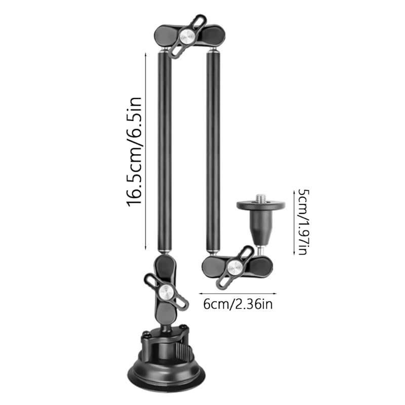 Uchwyt na telefon komórkowy na biurko regulowany stojak na ramię telefonu 360 ze śrubą 1/4 3/8