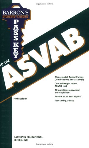 Buy Pass Key to the ASVAB (BARRON'S PASS KEY TO THE ASVAB) — BookShops.in