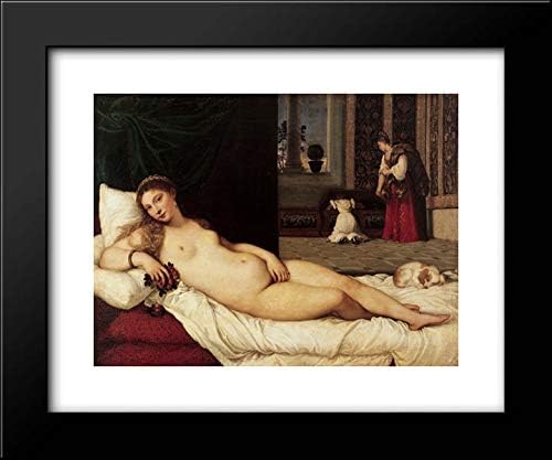 Venus Of Urbino 18x15 Framed Art Print by Titian