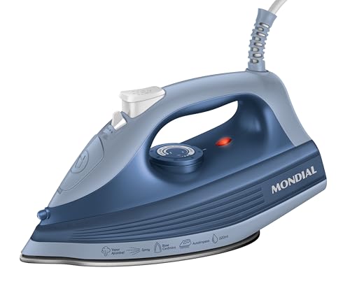 MONDIAL, Ferro a Vapor, Azul, 1800W, 127V - FVN-02-BL