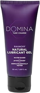 Raunchy Natural Lubricant Gel | 50 ml | pH Balanced| Water-Based | Glycerine Free | Non-Sticky | Lube For Men & Women | Compatible With Condoms And Silicone Toys