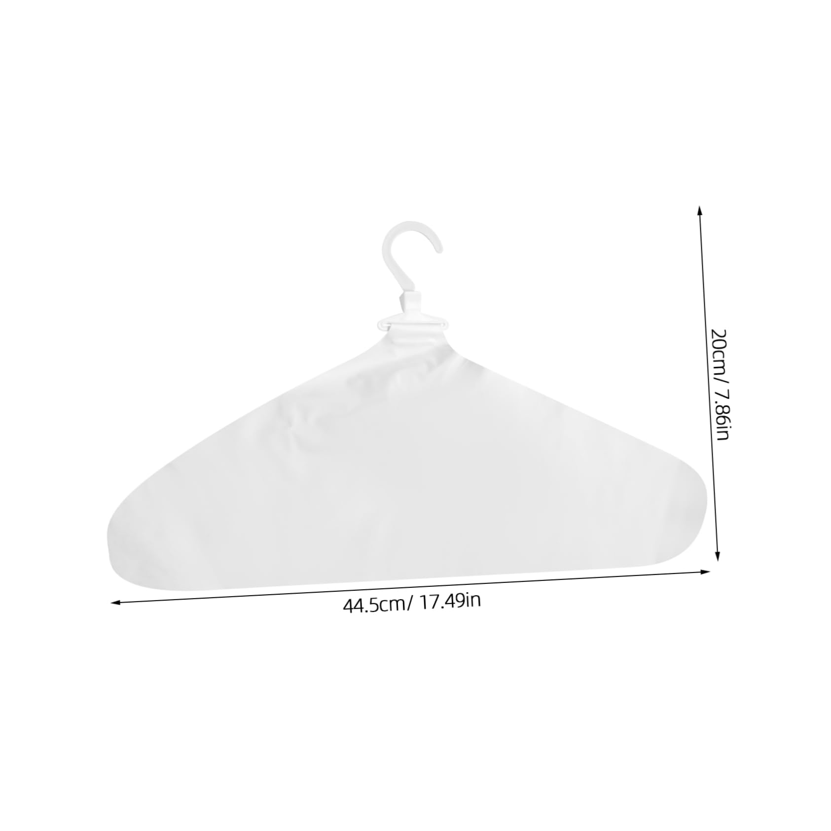 Alipis 3Pcs Inflatable Portable Travel Hangers Foldable Clothes Rack for Drying Preventing Wrinkles Lightweight Hanger Holder for Home Outdoor Use for Space Saving
