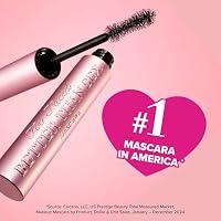 Too Faced Better Than Sex Volumizing and Lengthening Mascara | Vegan Formula, Dramatic Volume and Length | Cruelty-Free Eye Makeup + Hourglass Brush for False Lash Effect, Black, 0.27 Fl Oz — image 8