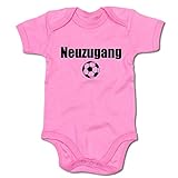 neuzugang bayern mit hochwertigem Druck G-graphics Neuzugang Baby Body Suit Strampler 250.0128 (3-6 Monate, pink)