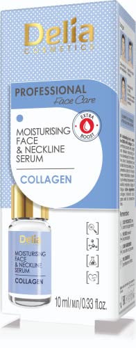 Delia Cosmetics Delia 100% Serum Collagen Face Neckline Intensive Treatment Anti Wrinkle