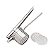 Paderno World Cuisine stainless potato ricer with three discs 3 3/4" diameter