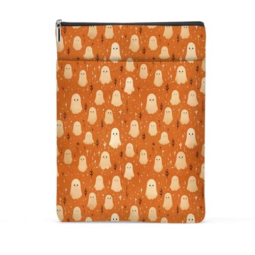 Custodia per libri retrò autunnale per Halloween e Ringraziamento per in brossura graziosa custodia per con fantasma regalo per amanti dei per donne lettori e figlie accessori