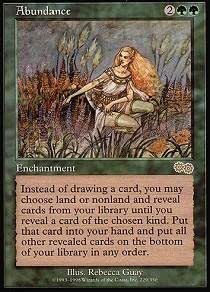 Magic: The Gathering - Abundance - Abbondanza - Tenth Edition