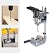 Drill Press Stand for Hand Drill,Adjustable Electric Bench Clamp Support Tool,Hand Drill Single Hole Workstation Aluminum Base Portable Drill Press Table for Drilling Collet Workshop,Workbench Repair