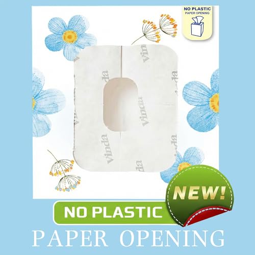Image of Vinda Ultra Care 3-Ply Facial Tissues, Large 8.26 inch x 7.48 inch Sheets, 82 Tissues per Cube, 8 Cube Boxes (656 Tissues Total), Soft & Strong for Home, Office, and Car