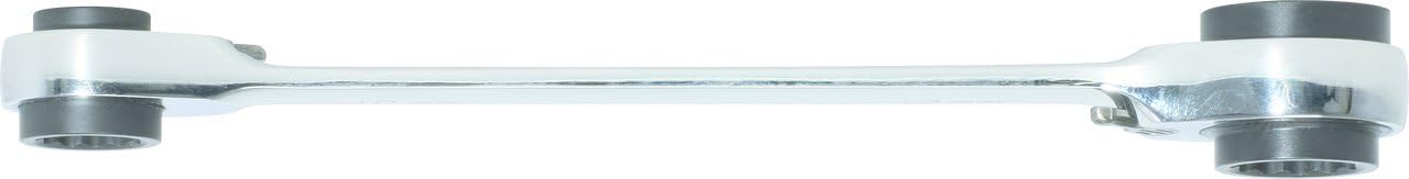 KS TOOLS 4 in 1 Reversing Double Ratchet Ring Spanner, 16x17x18x19mm