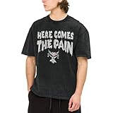T-Shirt Mens Vintage Oversized Short Sleeve Crew Neck Tops Classic Tee Shirts Cloth XX-Large