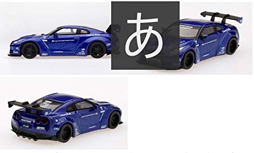 Mini GT 1/64 LB Works Nissan Skyline GT-R R35 Candy Blue