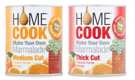 Home Cook Make Your Own Marmalade, Medium and Thick Cut, Prepared Seville Oranges