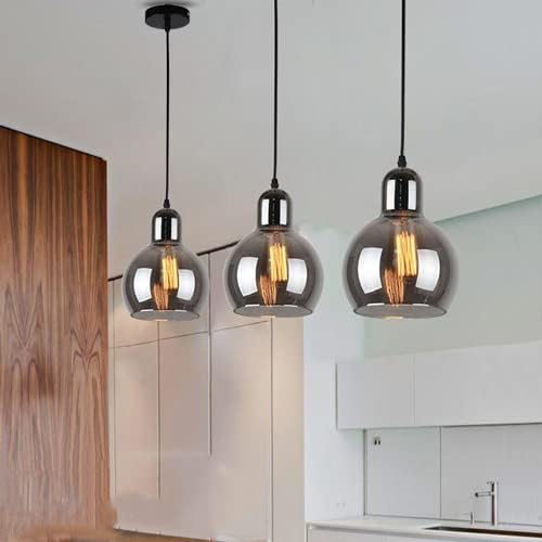 Generic American Retro Gourd Glass Chandelier Personalized Glass Chandelier Bar Counter Dining Living Room Chandelier Bedroom Coffee Shop Lamps photo 3