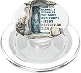 Photo Gallery revelation 3:20 i stand at the door and knock - jesus quote popsockets popgrip per magsafe Photo Gallery revelation 3:20 i stand at the door and knock - jesus quote popsockets popgrip per magsafe