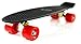 Boss Board Complete Vintage Skateboard Color: Revolution (Black Deck with Red Wheels)