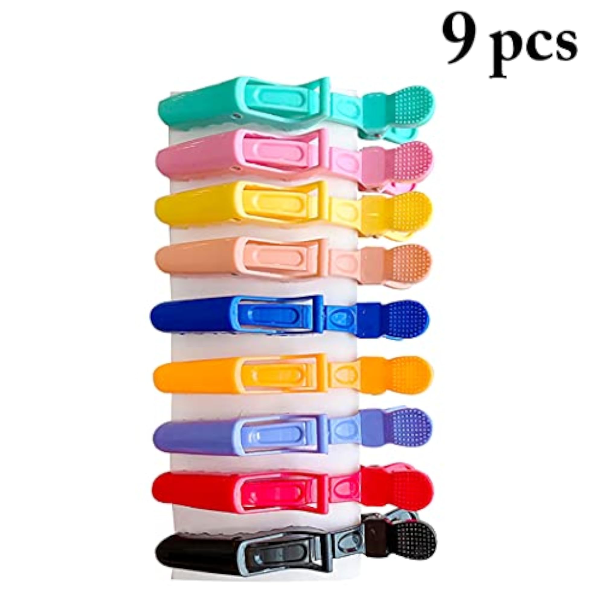 9PCS Classic Alligator Hair Clips for Women, Elegant Sectioning Clips
