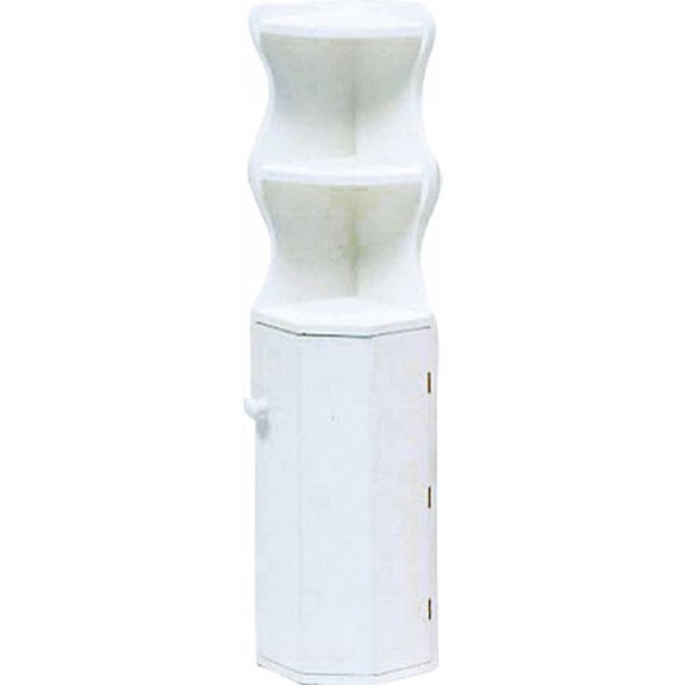 【新着商品】トイレラック(ホワイト) MTR-4009WH コーナートイレラック(ホワイト) | HAGIHARA(萩原) | MTR-4009WH