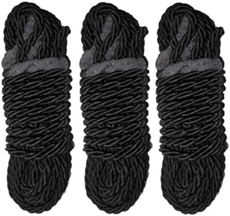 Leg Guard Rope Extra Long & Heavy Leg Guard Rope Black for Bullet and ...