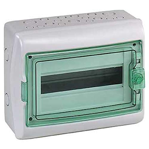Schneider Electric 13962 Kaedra Coffret pour Appareillage Modulaire, IP65, 12 Modules, 340 mm Largeur, 280 mm Hauteur, 160 mm Profondeur, 63 A, 24W