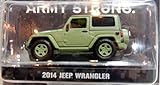Greenlight 2014 Jeep Wrangler US Army 1:64 Scale (Light Green)