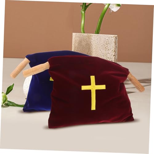 Panier d'offrande église portable pour quête silencieuse et fluide - 6