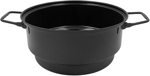 Miniatura 3 de ZenUrban 870022 - Olla para salsa y frijoles, color negro