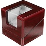 VOSAREA Estuche de Joyería Transparente en Forma de L para Anillos, Caja Decorativa para Pulseras y Pendientes, Caja Protectora Multifuncional para Joyas, Adecuado para Hogar y Exhibición