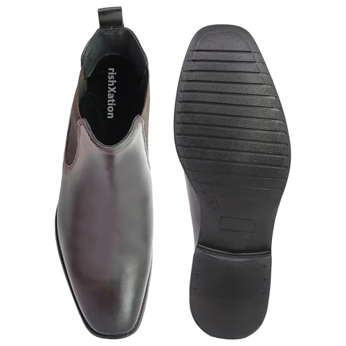 Image of AX10 Men's Premium Leather Chelsea Boots