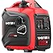 AMERISUN 2500-Watt Inverter Generator, Super Quiet & Lightweight Gas Powered Generator, CO Sensor, RV Ready Parallel Capable, Long Run Time for Camping, Tailgating and Home Use