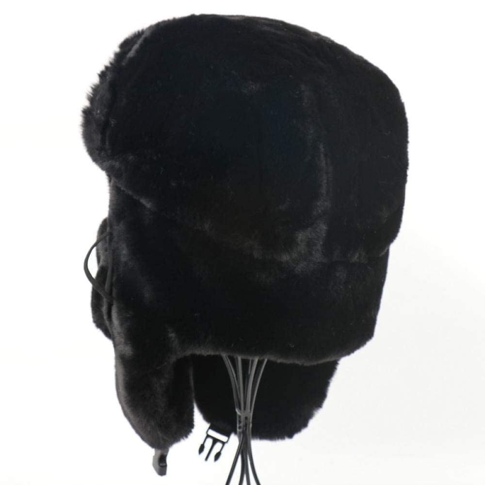 Ushanka Hombre Sombreros De Bombardero Térmicos De Invierno para Mujeres Y Hombres, Insignia Militar del Ejército Soviético, Sombrero De Rusia, Gorras De Nieve con Orejeras