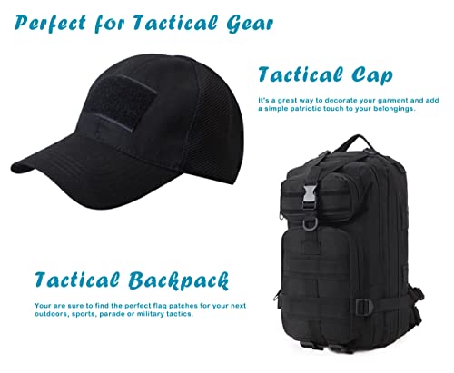 Qqsd France Flag Patch French Tactical Patch - Hook And Loop Fastener, 2 Pack #TOP4