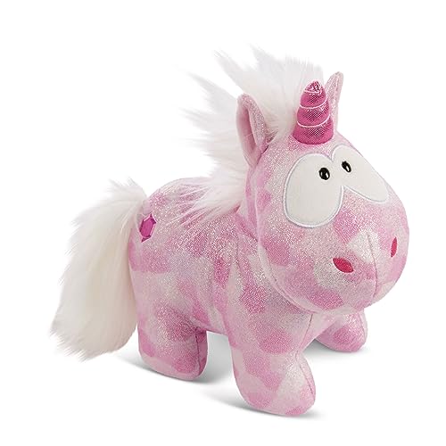 NICI Pink Diamond 22 cm – Peluche Licorne pour Filles, garçons et bébés – Jouet Animal à câliner et pour Jouer – Peluches Animaux douillets – Doudou Original – Licornes – Rose 47633
