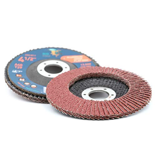 Eco Edge EFDC451M1-3 4.5-Inch 3-Pack 60/80/120 Grits Assorted Aluminum Oxide Flap Discs thumb #5