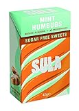 Sula Mint Humbugs, Sugar Free Boiled Sweets with Natural Flavour, 42 g (Pack of 14)