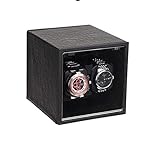 ★ Geräusche von nur 10 dB, die Ihre Uhr leise und sicher drehen. Wenn Sie die Uhr auf einem Plattenteller in Bewegung halten, befindet sich ein durchsichtiger Deckel.
