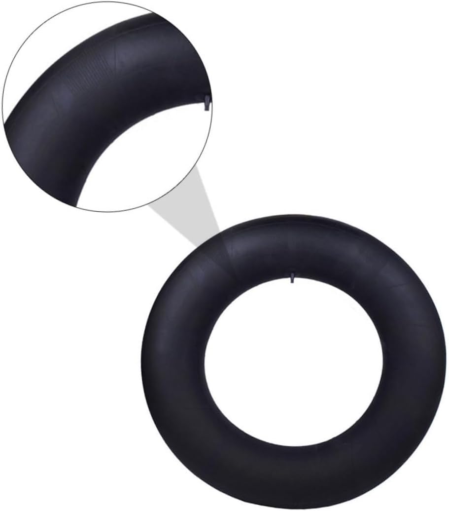 HANABASS Thickened 80cm Butyl Rubber Inflatable Snow Inner Tube Sledding Float for Outdoor Winter Sports and Snow Play