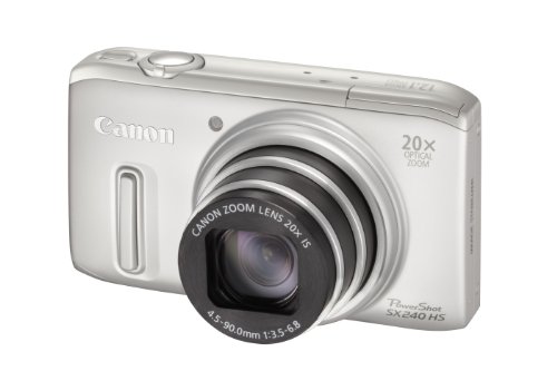Canon PowerShot SX240 HS   Cámara compacta de 12.1 MP (Pantalla de 3