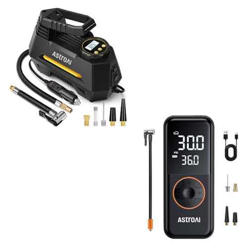 AstroAI Tire Inflator Portable Air Compressor Tire Air Pump for Car Tires