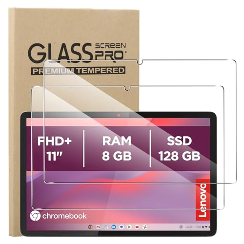 KUSINHOKA Protector de Pantalla para Lenovo Chromebook Duet Gen 9 11 Pulgadas, [2 Pack] Cristal...