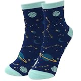 GRUSS & CO Damen 47462 Universum, Größe 36-40, Blau Zaubersocken, Einheitsgröße