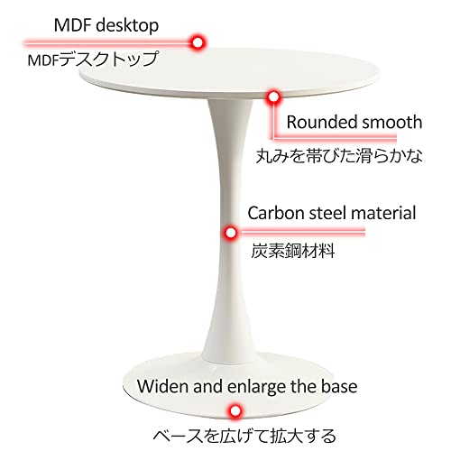 Elegante mueble de comedor redondo con diseño moderno minimalista 5