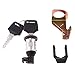 Joyfulstore - New E-Bike Electric Bike Scooter Seat Lock Sitting Lock + 2 Keys