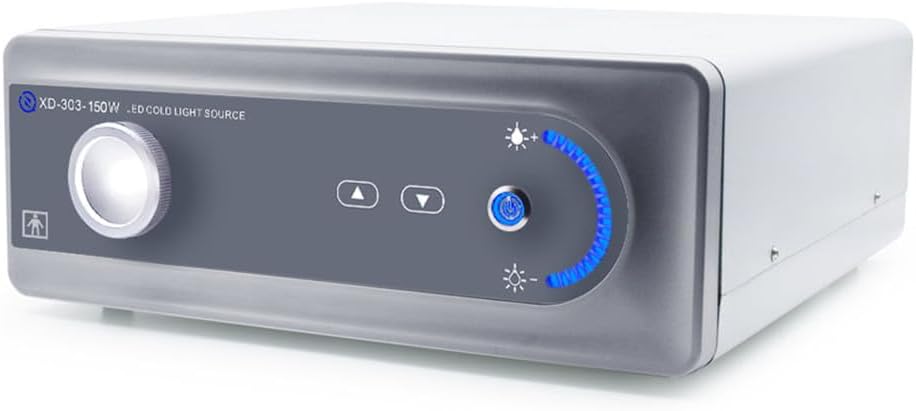 150W Fiber Optic Endoscope Microscope High Power LED Medical Cold Light Source with Touch Switch XD-303-150W