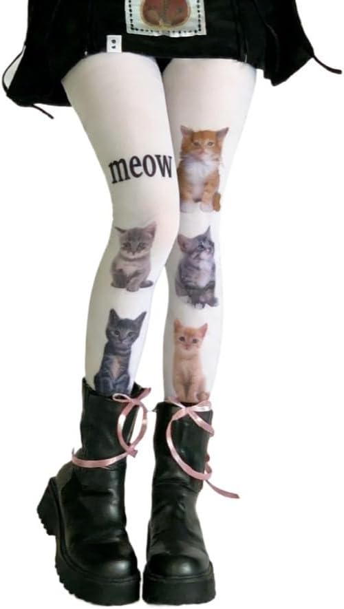 Whimsy Twee Bug Print Funky Tights